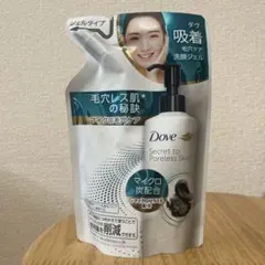 Dove 吸着毛穴ケア 洗顔ジェル つめかえ用のサムネイル