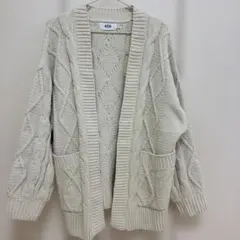 AZUL by MOUSSY アイボリー カーディガン Fサイズ