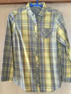 SIMPLE LIFE レナウン　長袖チェックシャツ　M