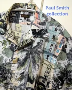 Paul Smith collection サマーヒルタウン プリントシャツ L
