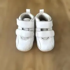 ASICS スクスク ホワイト　13cm ファーストシューズ　ベビーシューズ