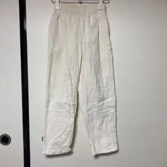 ジーユー コーデュロイシェフパンツ ウェスト太ゴム ゆったり