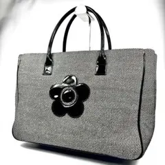 【美品✨️】MARY QUANT マリークワントトートバッグ ブラック