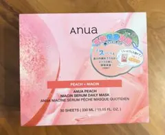 ANUA PEACH NIACIN SERUM DAILY MASK 30枚入り