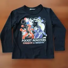 120cm 長袖Tシャツ ポケットモンスター ポケモン ミライドン コライドン