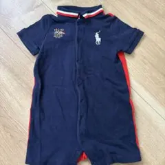 Ralph Lauren ポロシャツスタイルロンパース　12M