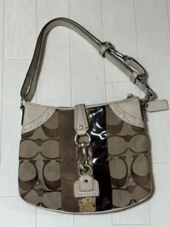 COACH シグネチャー ハンプトンズ トートバッグ y2k 00s 肩掛け - メルカリ