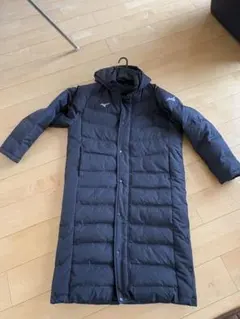 Mizuno フード付きロングダウンコート