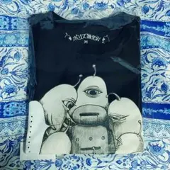 マンガローグ ヒグチユウコ Tシャツ ロビタだいすきひとつめちゃん 黒