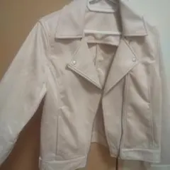 ☆新品タグ付き スウェードライダースジャケット(rienda、ZARA、系)