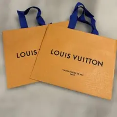ルイヴィトン 紙袋　LOUIS VUITTON ショップ袋 2点セット
