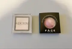 アイシャドウ2色セット/アディクション・FACE (1つは未使用)