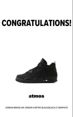 AIR JORDAN 4 RETRO black cat 27