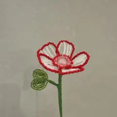 ビーズフラワー　ブーケ　一輪挿し