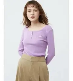 GAP ロンT ハートロゴ刺繍