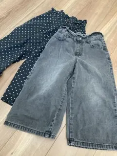 GU ワイドパンツ