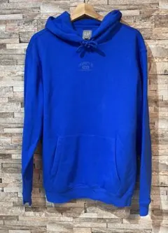 GAP フード付きパーカー メンズ青色