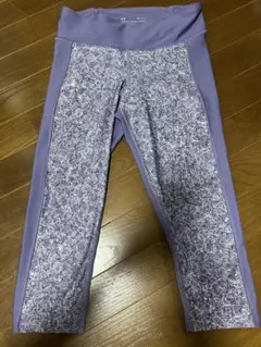 Under Armour パープル レース模様 レギンス