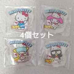 【匿名配送】サンリオ ハローキティ 50周年 アクリルスタンド 4個セット