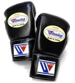 Winning ボクシンググローブ 8oz ブラックのサムネイル