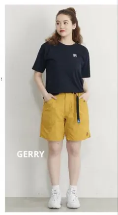 GERRY ハーフパンツ ショートパンツ 夏水陸両用 カラシ　サイズS