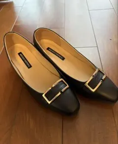 PARADIS COULEUR ブラックパンプス 22.5