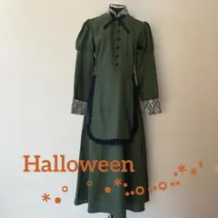 【ホーンテッドマンション風洋館メイド】ハロウィンコスプレ M/L