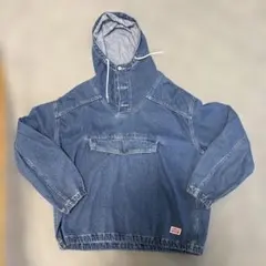 XLARGE フード付きデニムブルゾン　 Lサイズ