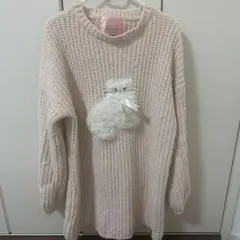 新品スワンキスニット Swankiss（スワンキス）の「KJ ribbon gift TOPS（ニット/セーター