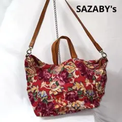 SAZABY'S サザビーズ　サザビー　鞄　カバン　旅行カバン　ボストンバッグ