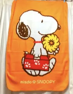 新品未使用　非売品　SNOOPY ブランケット　ミスド　ノベルティ