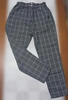 ポンポネットジュニア　チェック柄パンツ