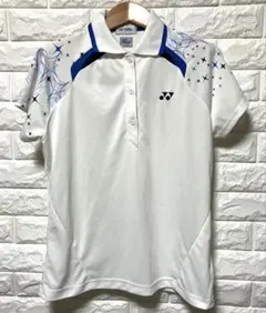 ヨネックス　YONEX 半袖ポロシャツ ホワイトレディース　O ゲームシャツ