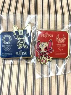 Fujitsu 富士通 ピンバッジ 社章 - メルカリ