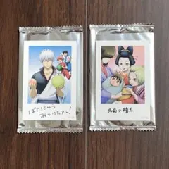 映画　新劇場版 銀魂 -吉原大炎上- 入場特典　メモリアルイラストカード　2枚