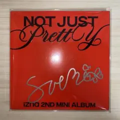 izna Not Just Pretty アルバム ジョンウン 直筆サイン 入り - メルカリ