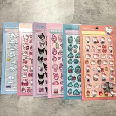 サンリオ ボンボンドロップ風シール 6点セット