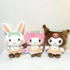 サンリオ フラワーカントリードール BIGタイプ2 ぬいぐるみ 3種セット