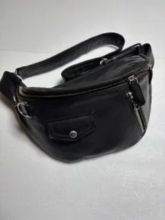 bagjack レザー ウエストポーチ ボディバッグ - メルカリ