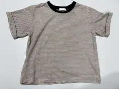 INOLVE ボーダー 半袖 Tシャツ