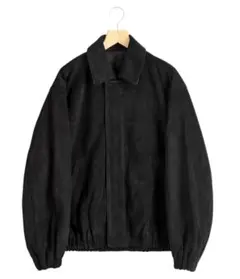 【ssstein】COW SUEDE ZIP SHORT JACKET 黒のサムネイル