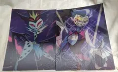イベント限定】巻来功士 メタルKサイン入りカラーイラスト色紙 ①