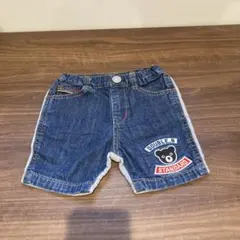 DOUBLE-B デニムショートパンツ 80cm