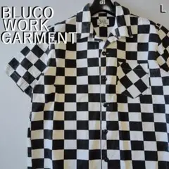 BLUCO WORK GARMENT 半袖 チェッカーフラッグ チンスト L BLUCO WORK GARMENT 半袖 チェッカーフラッグ チンスト L - メルカリ