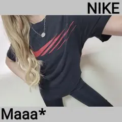NIKE　超かっこいい！　GET!すべき！　スウォッシュ　ロゴ　Tシャツ