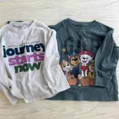 パウパトGAP&ZARA 長袖Tシャツセット サイズ95