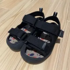 黒 サンダル 16cm