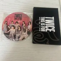 twice アプグレ トレカ 缶バッチ