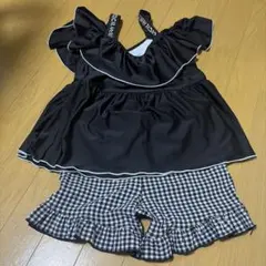 【フォロー割実施中】 CECILMcBEE セパレート 水着 ブラック チェック