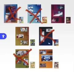 NARUTO 一番くじ J賞 クリアファイル バラ売り